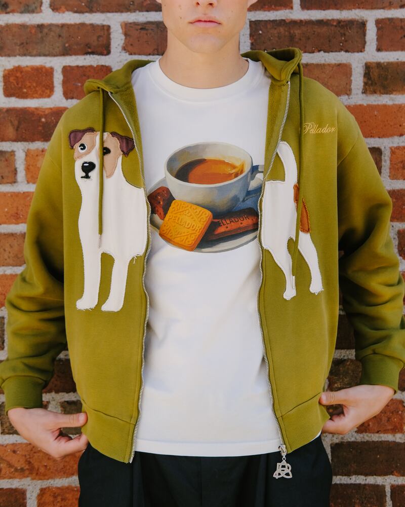 Tee and hoodie from Pellador's AW25 collection