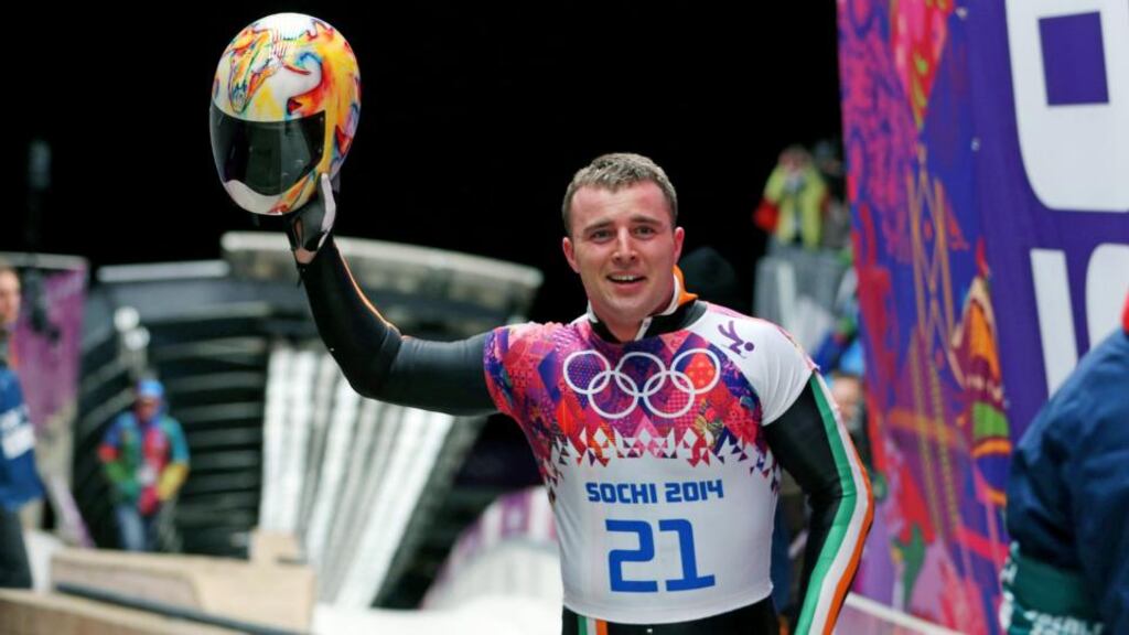 Ireland’s Sean Greenwood. Photograph: Ian McNicol/Inpho