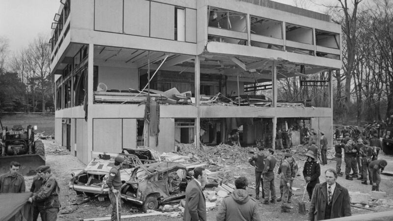 The Aldershot bombing was carried out by the Official IRA in February 1972, killing seven people. Photograph: Getty Images