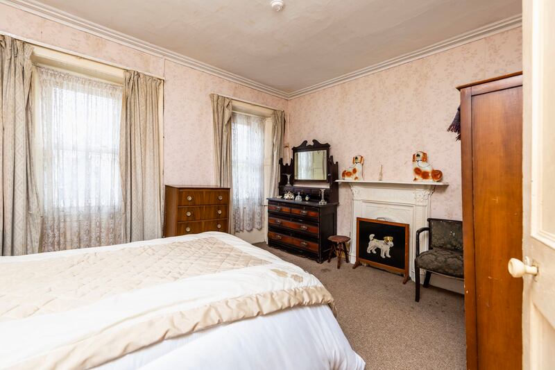 The main bedroom is on the first floor to the front