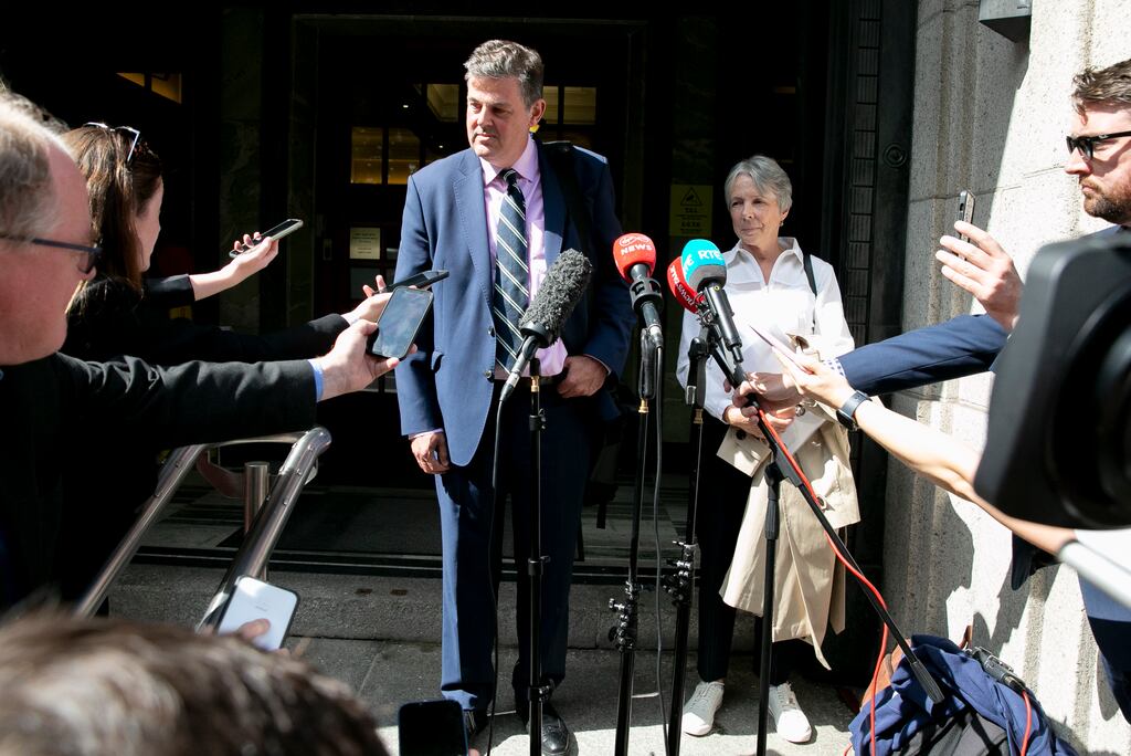 RTÉ director general Kevin Bakhurst and chair Siún Ní Raghallaigh: The Mazars findings are 'further evidence of the deficiencies in the financial controls and procurement processes in place at RTÉ'. Photograph: Gareth Chaney/Collins Photos