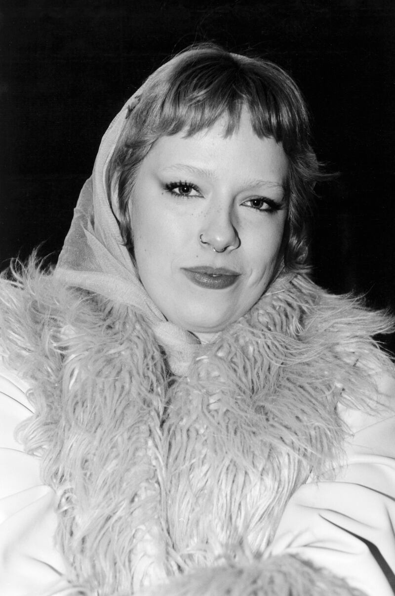 A clubgoer near the Berghain nightclub in Berlin, November 2024.  Photograph: Jelka von Langen and Roman Geobel/New York Times