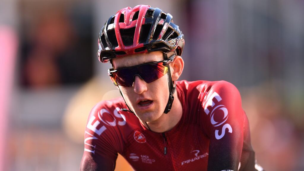 Ireland’s Eddie Dunbar of Team Ineos. Photograph: Justin Setterfield/Getty Images