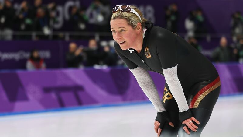 Claudia Pechstein is competing in her seventh Winter Olympics. Photograph: Maddie Meyer/Getty