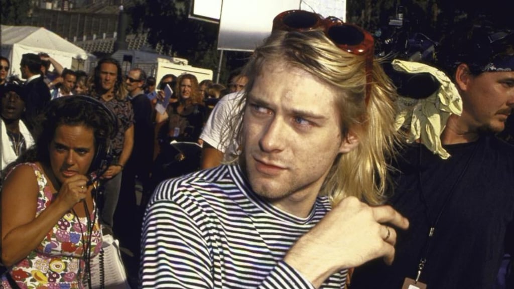 Nirvana singer Kurt Cobain. “In pop culture terms, what was interesting about the 1990s was how subculture and edginess became completely mainstreamed.” Photograph: Time Life Pictures/DMI/Getty Images