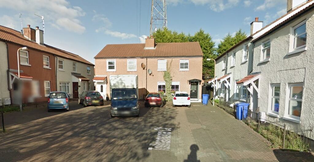 A view of Tollnamona Court in west Belfast. Photograph: Google Street View