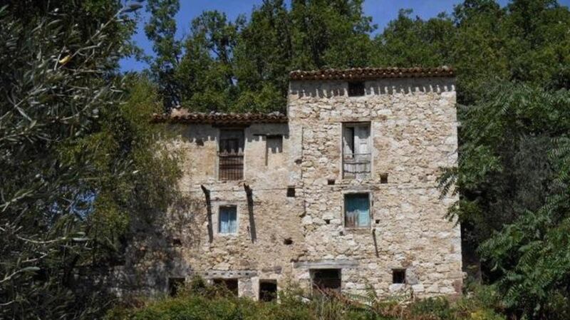 Three-storey stone house in Gessopalena, Chieti, Abruzzo, Italy