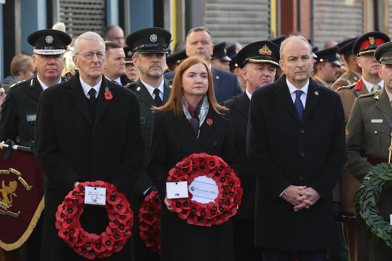 Remembrance Sunday marked in events across Ireland