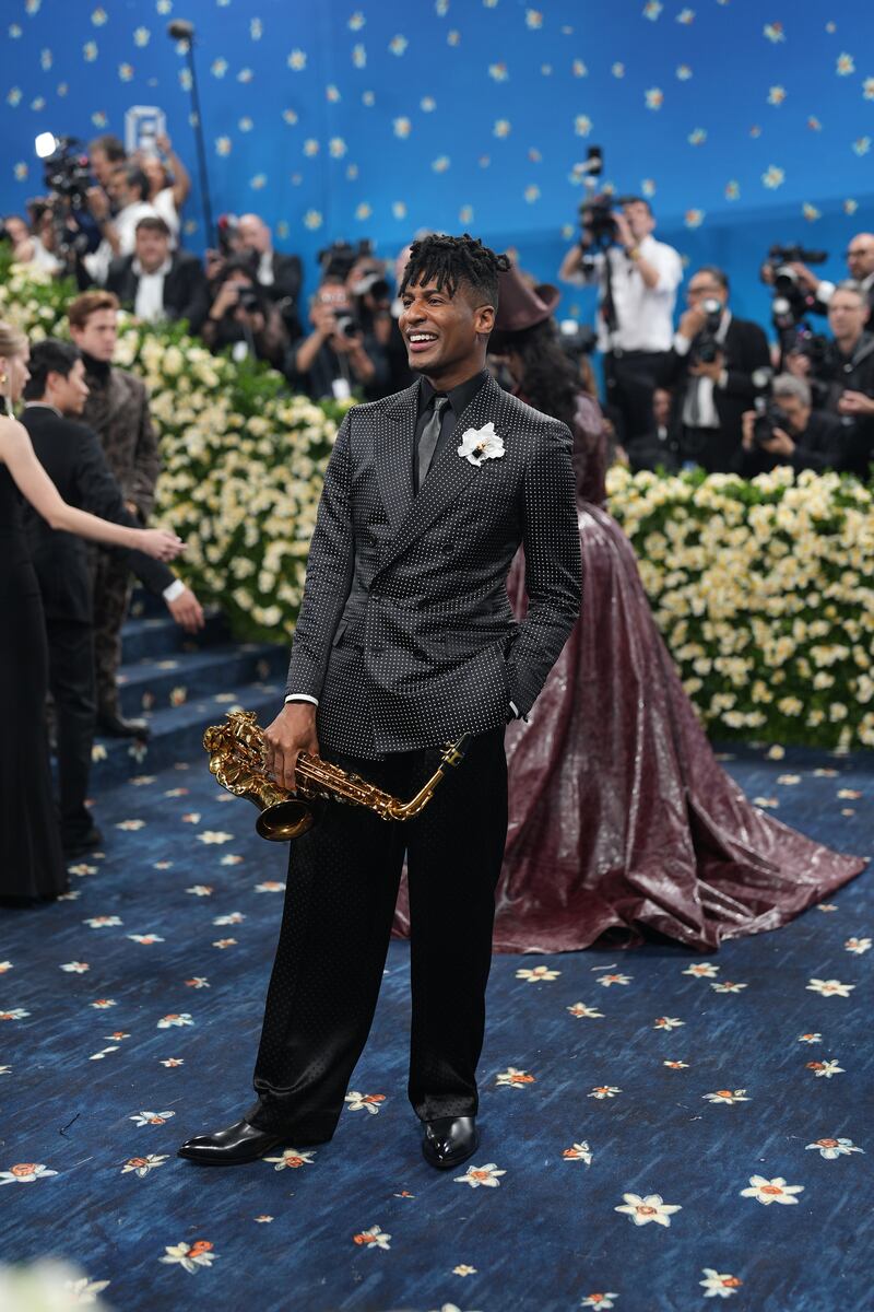 Met Gala: Jon Batiste. Photograph: Amir Hamja/The New York Times