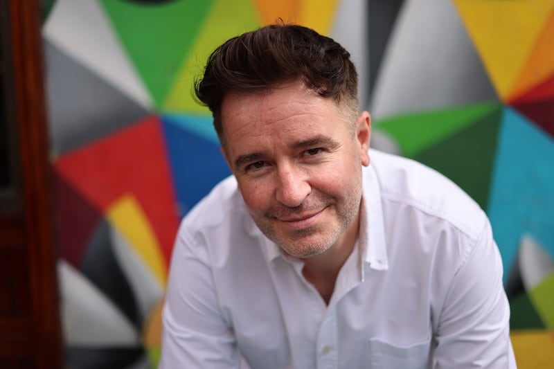 Jarlath Regan: 'Part of my story is the immigrant story. I was working to get home.' Photograph: Dara Mac Dónaill