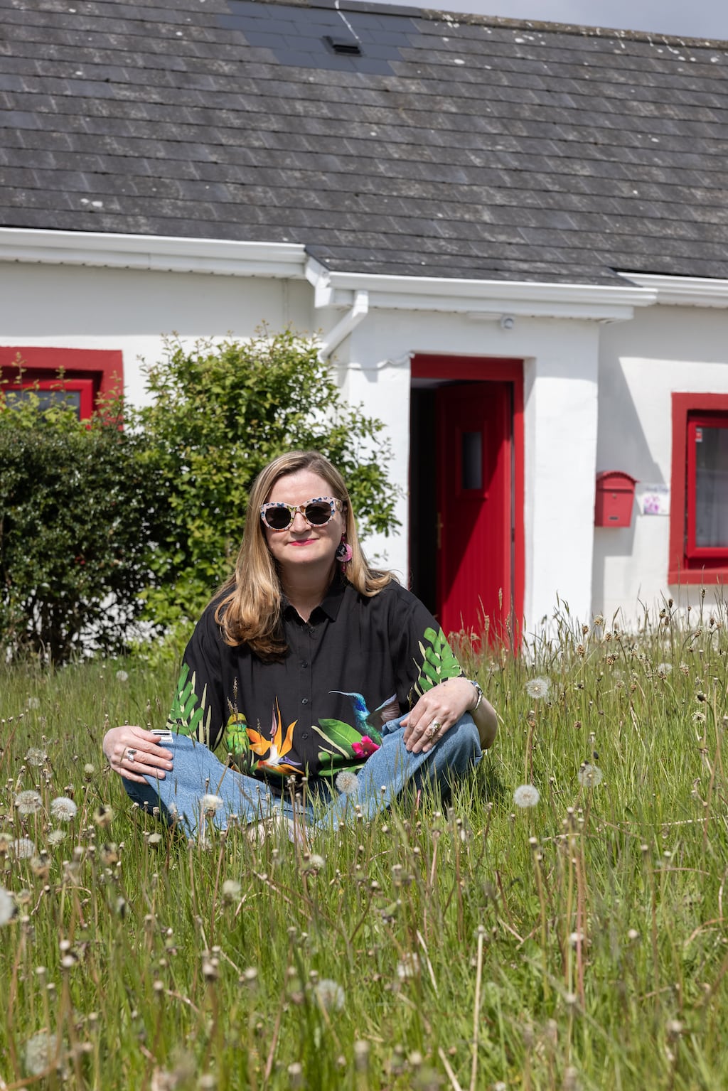 Imelda Collins at her house in Co Leitrim: 'I don’t want to say I believe in miracles, but I always try and give it a go to see what happens.' Photograph: Karen Cox/The New York Times