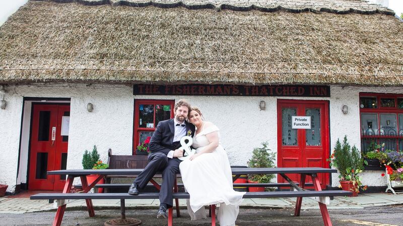 David Ward and Fiona McMorrow at The Fisherman's Thatched Inn in Co Laois