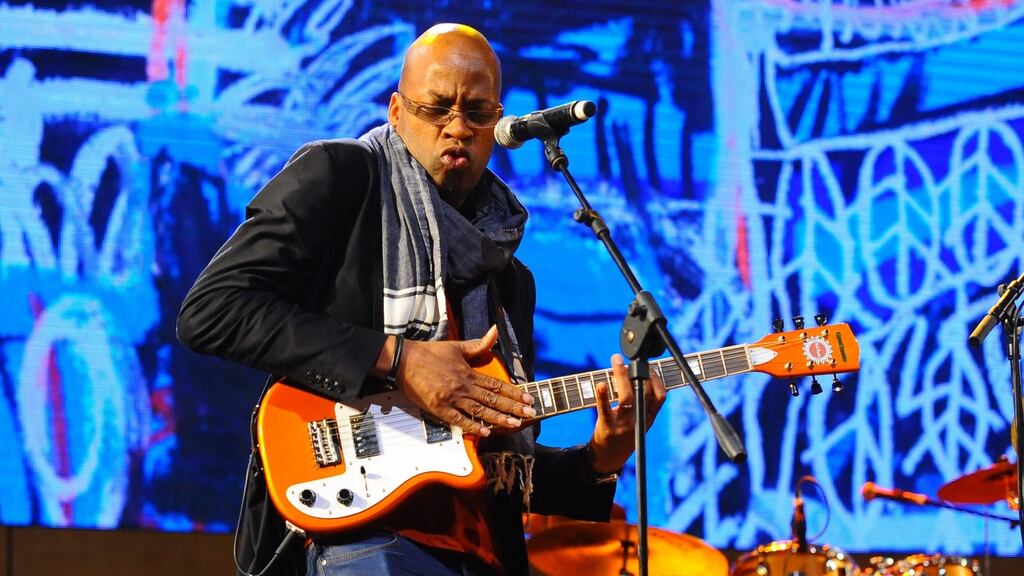 Lionel Loueke: ‘I didn’t go to Paris to play African music, I got to Paris to play jazz’.   Photograph:  Jalal Morchidi/Anadolu Agency/Getty Images