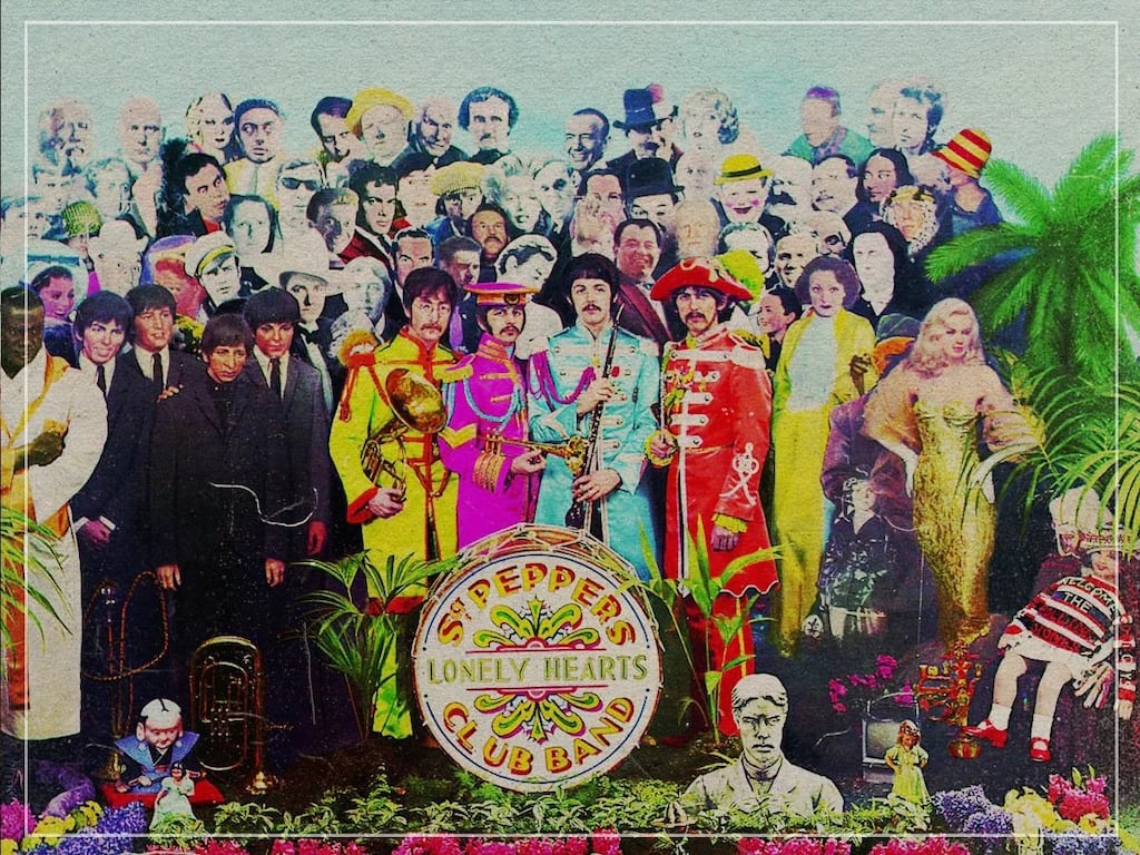 Sgt Pepper's Lonely Hearts Club Band topped the UK Albums Chart for 23 consecutive weeks beginning in June 1967