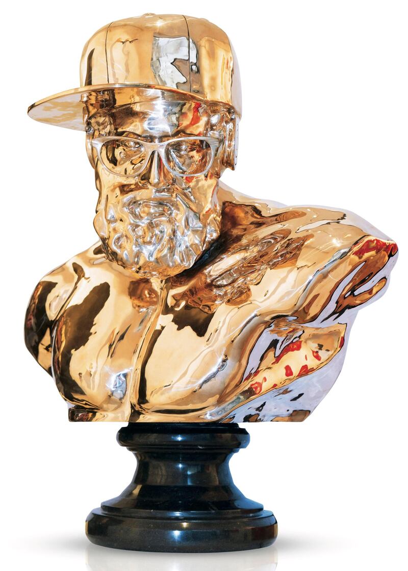 Léo Caillard’s Farnese Hipster in bronze, 2016