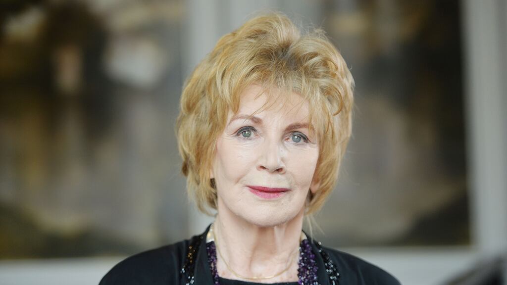 Edna O’Brien: objects to a basement near her Knightsbridge, London home along with fashion designer Bruce Oldfield, Duchess of St Albans Gillian Beauclerk and interior designer Nina Campbell. Photograph: Alan Betson