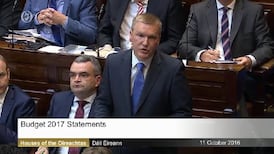 Budget 2017: Fianna Fáil influence noticeable, says McGrath