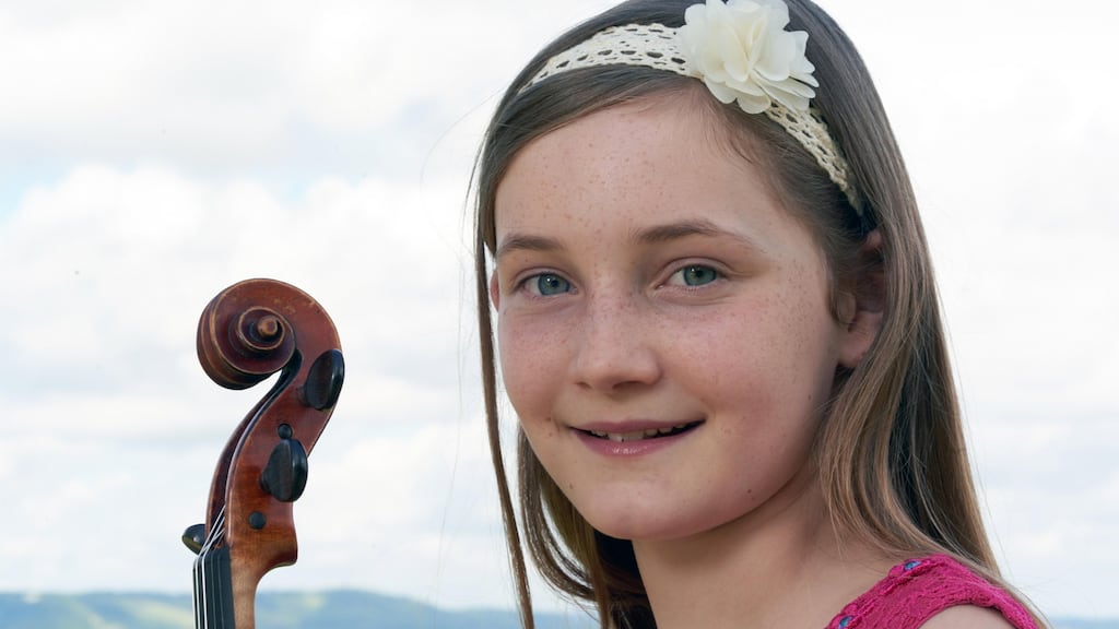 Pianist, violinist, opera composer: Alma Deutscher,  11, who was able to read music before she could read words
