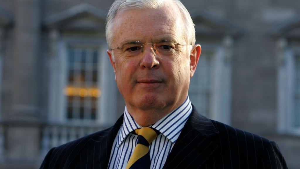 Peter Mathews: annoyed Enda Kenny greatly last year by provoking a finance committee vote that the Government lost