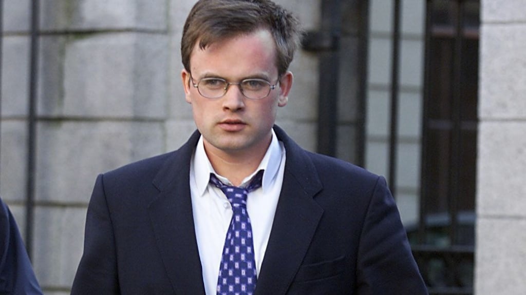 Brian Willoughby outside his trial at the Central Criminal Court in 2003 for the murder of Brian Mulvaney. File Photograph: Ronan Quinlan/Collins