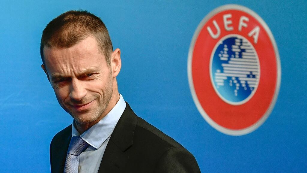 Uefa President Aleksander Ceferin says a World Cup every two years is a bad idea. Photo: Fabrice CoffriniI/AFP via Getty Images