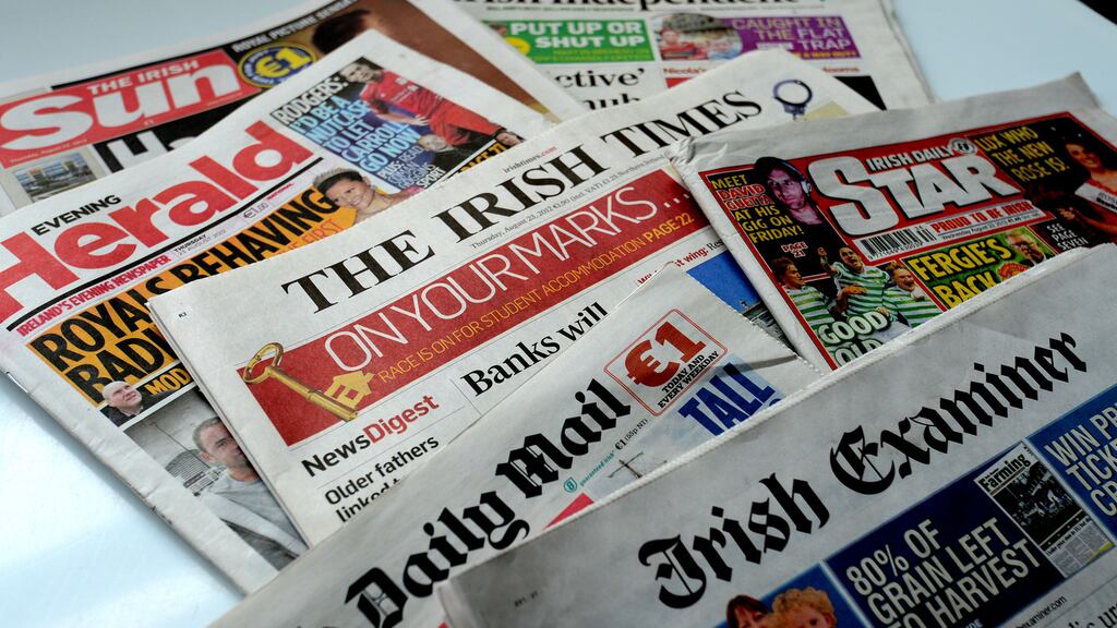 The Daily Mail said it expected to deliver solid growth in full-year adjusted profit before tax. Photograph: Alan Betson/The Irish Times.