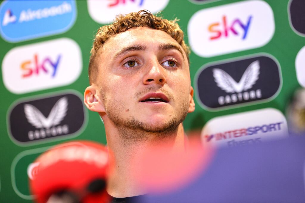 Jack Taylor: 'I’m 26 now, I was praying it would come a little bit earlier but these things happen in football and I’m just delighted to be here now.' Photograph: Ryan Byrne/Inpho