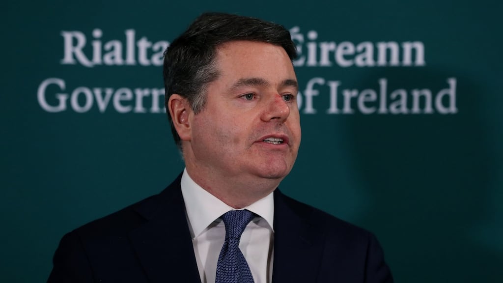 The Minister for Finance, Paschal Donohoe has warned that the State’s corporation tax take could reduce significantly in coming years. Photograph: PA