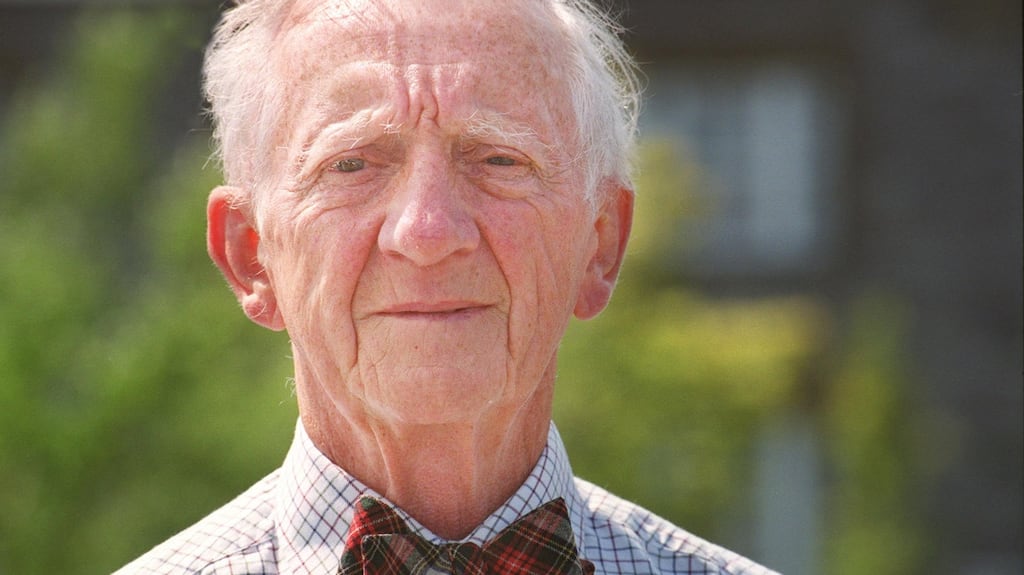 Pioneering cardiologist and health campaigner Risteard Mulcahy who has died at the age of 94. Photograph: Joe St Ledger/The Irish Times