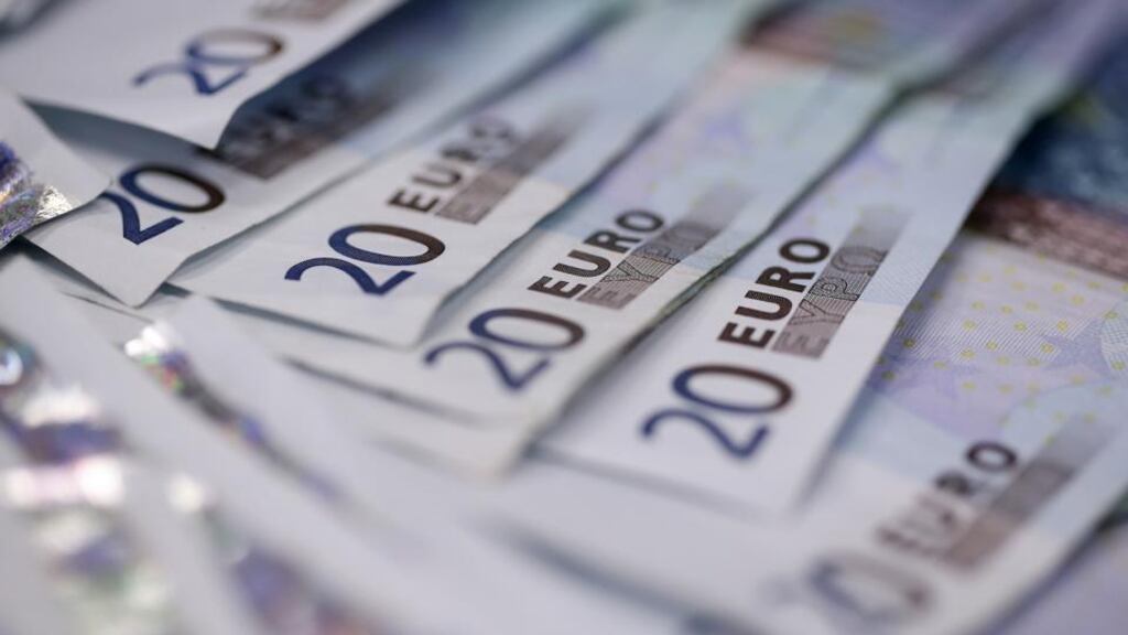 Bright readings for the euro zone were complimented by surveys out of Germany and France, the region’s two largest economies, which showed both factories and services firms grew much more quickly than expected. Photograph: Simon Dawson/Bloomberg