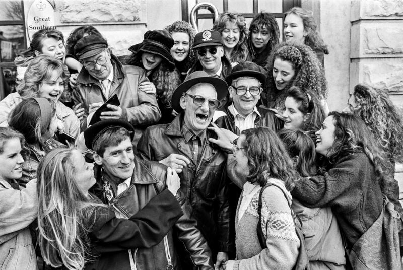 ‘The only time our fathers would have had their pictures taken consistently would have been on their wedding day.’ Photograph: Frank Miller