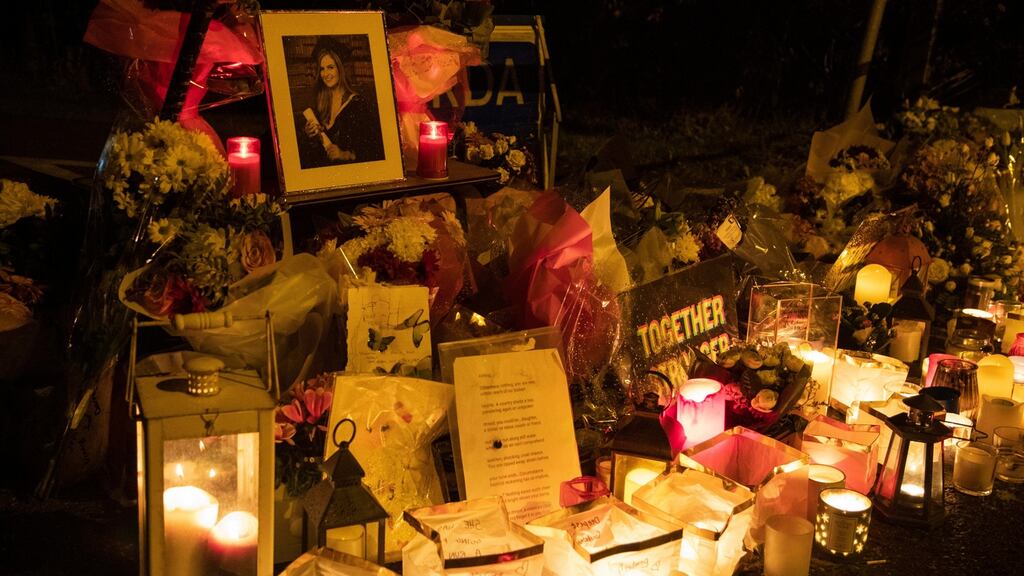 Thousands of people have gathered for vigils across Ireland to remember Ashling Murphy. Photograph: Colin Keegan/Collins Dublin
