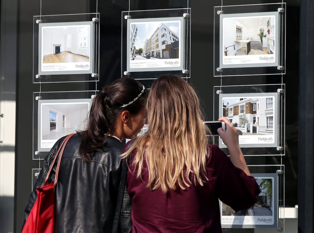 Increasing property values were once seen as reflective of a strong economy. Photograph: Yui Mok/PA Wire