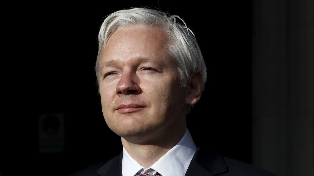 A British government spokesman on Friday: ‘We completely reject any claim that Julian Assange is a victim of arbitrary detention’. File photograph: Suzanne Plunkett/Reuters
