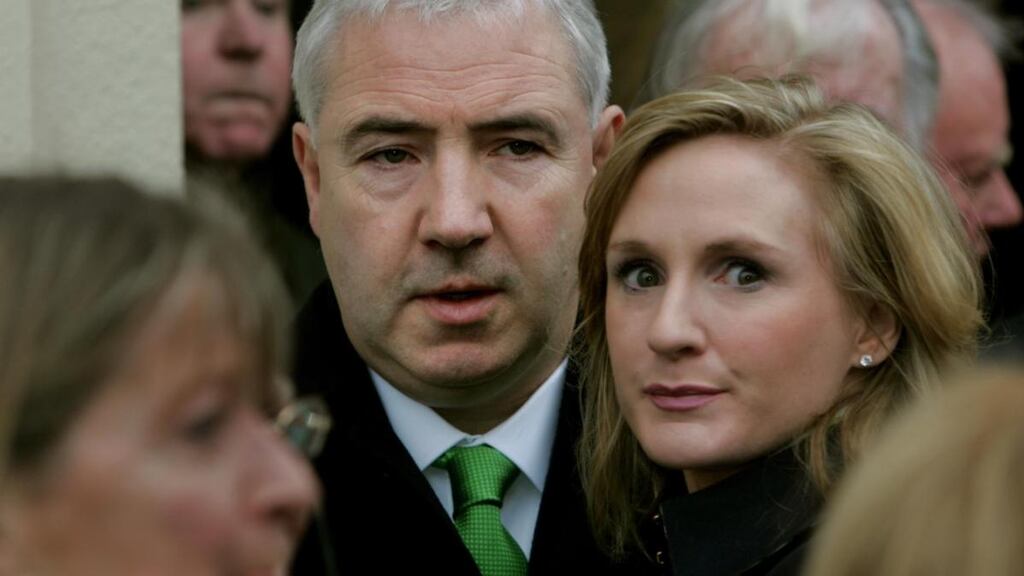 Property developer Seán Dunne and his wife, Gayle Killilea.