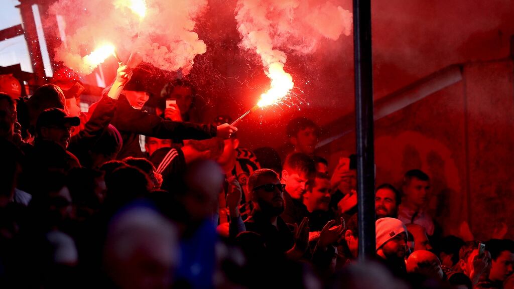 The Dublin derby of Bohemians and Shamrock Rovers at Dalymount Park will kick the season off. Photo: Ryan Byrne/Inpho