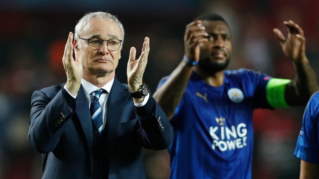 Leicester City have sacked manager Claudio Ranieri. Photograph: Reuters/John Sibley