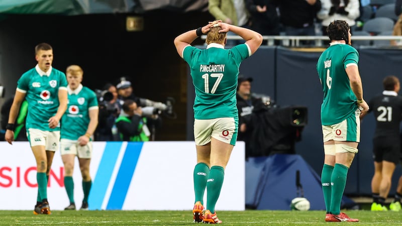 ‘Zero excuses from here’: Farrell seeks  Ireland response to bruising All Blacks defeat