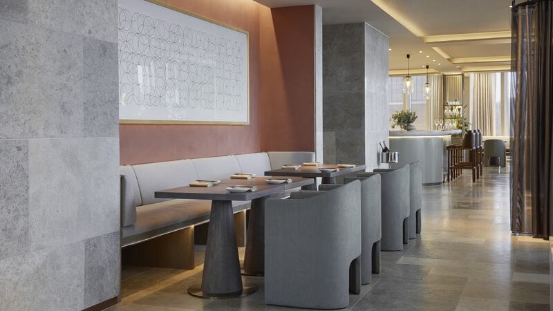 Allegra restaurant at the Manhattan Loft Gardens development in London