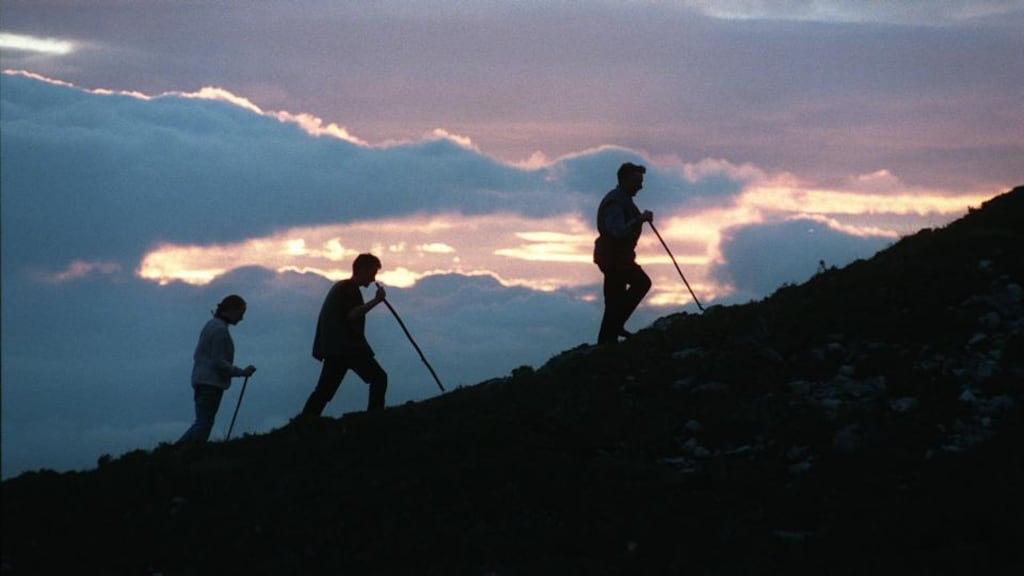 Climbing Croagh Patrick in Mayo has been described as  the ultimate pilgrimage by Lonely Planet’s latest guide. Photograph: Alan Betson