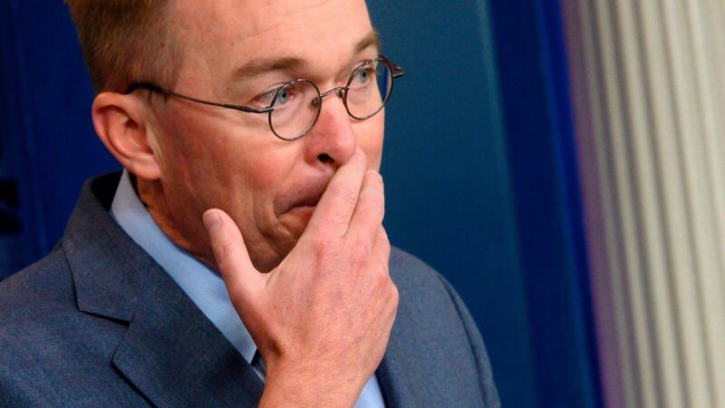 White House acting chief of staff Mick Mulvaney is not expected to comply with the request to testify at closed-door committee hearings. Photograph: Jim Watson/AFP via Getty Images