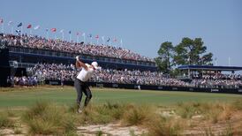 Rory McIlroy grinds on US Open day where par saves proved as important as any birdie