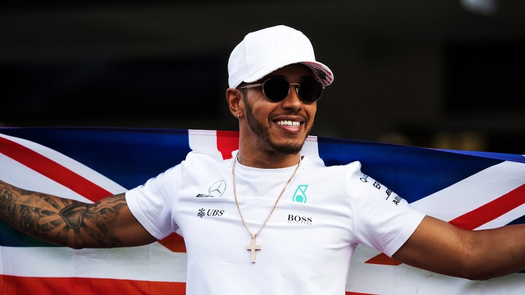 Lewis Hamilton: “It is clear that something happens when you win the championship, and in the week after I won the title in Mexico I partied a lot. That is what you do.” Photograph: PA Wire