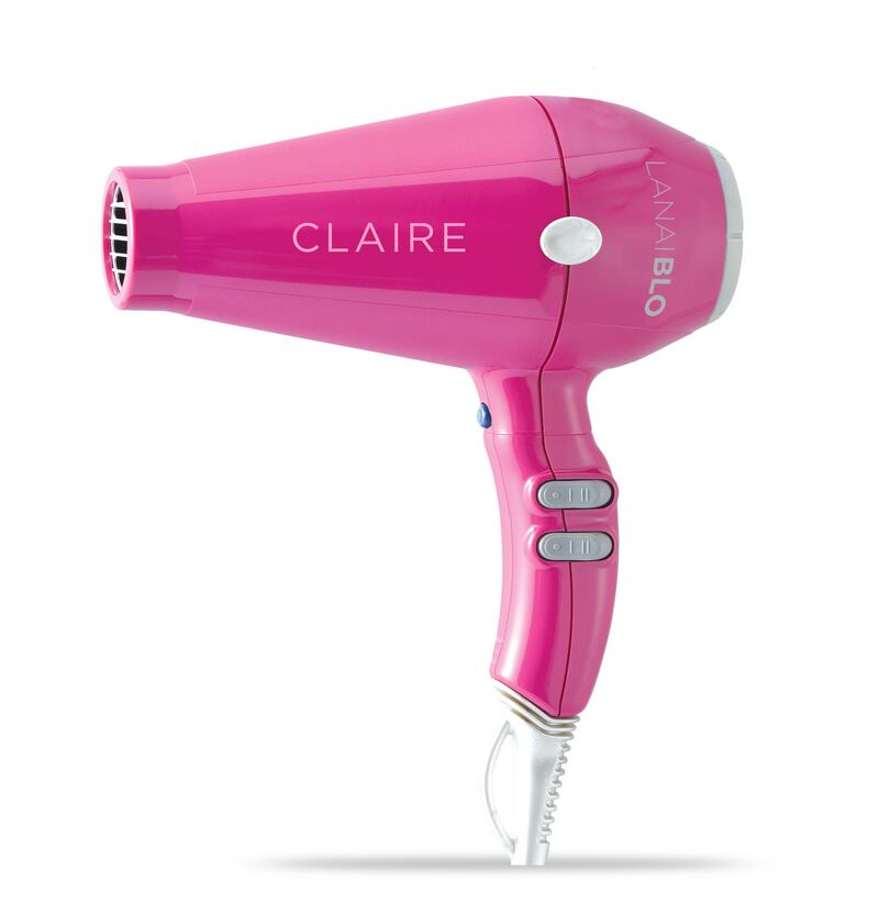 LanaiBLO hair dryer is peppy, comes in four colours and can be personalised, which makes it a lovely gift.