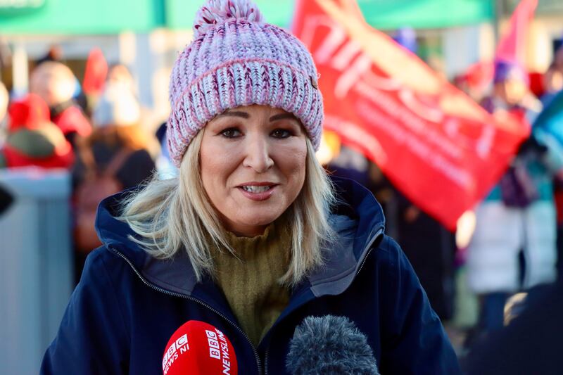 Sinn Fein vice-president Michelle O'Neill is set to take up the role of First Minister