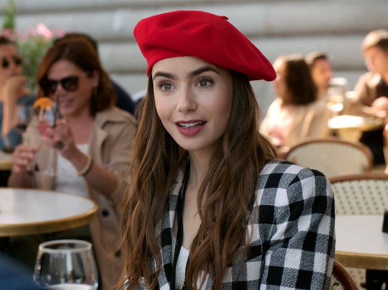 Lily Collins in Emily in Paris