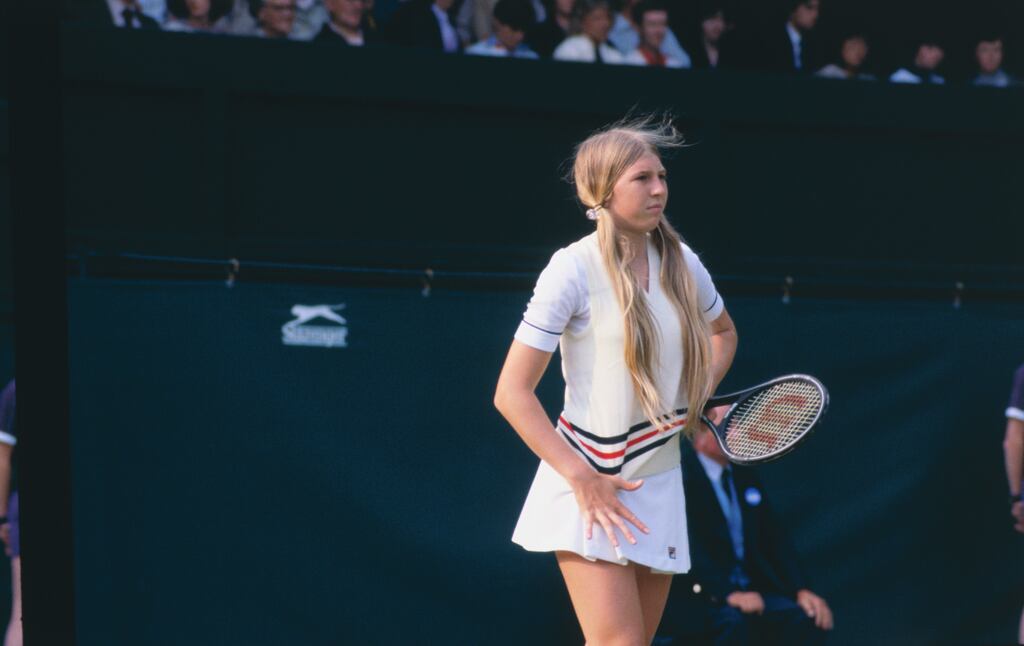 Andrea Jaeger walked away from professional tennis at 19, three years after reaching No 2 in the world. Photograph: Bettmann