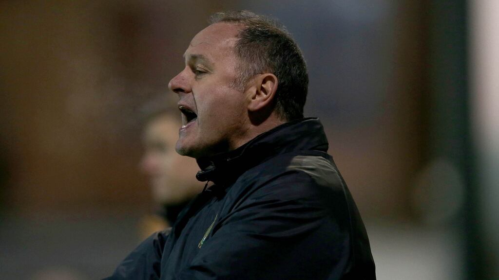 Alan Mathews has resigned as manager of Athlone Town. Photograph: Donall Farmer/Inpho