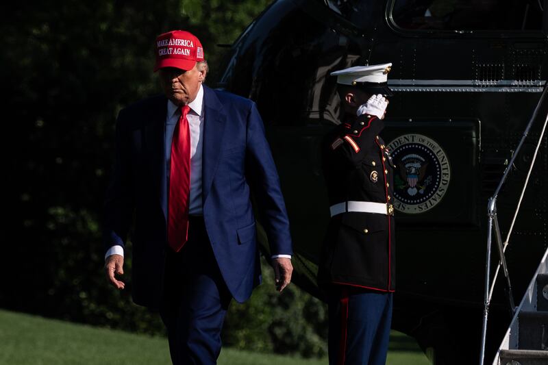 Striking Iran stands as Trump’s boldest and riskiest foreign policy action as US president. Photograph: Anna Rose Layden/New York Times