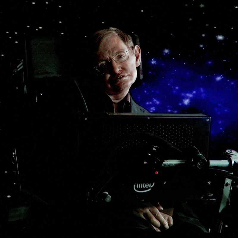 Stephen Hawking, who died in 2018, predicted black-hole behaviour almost five decades ago. Photograph: Frederick M Brown/Getty